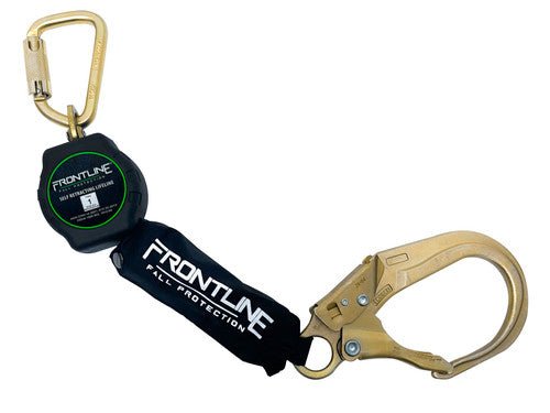 Frontline RPAR Aramid Fiber Web Single Leg SRL with Steel Rebar Hook End - Fire Protection Parts