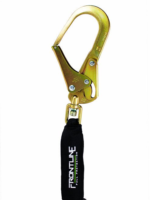 Frontline RPW061R Web Single Leg 6' SRL with Steel Rebar Hook End - Fire Protection Parts