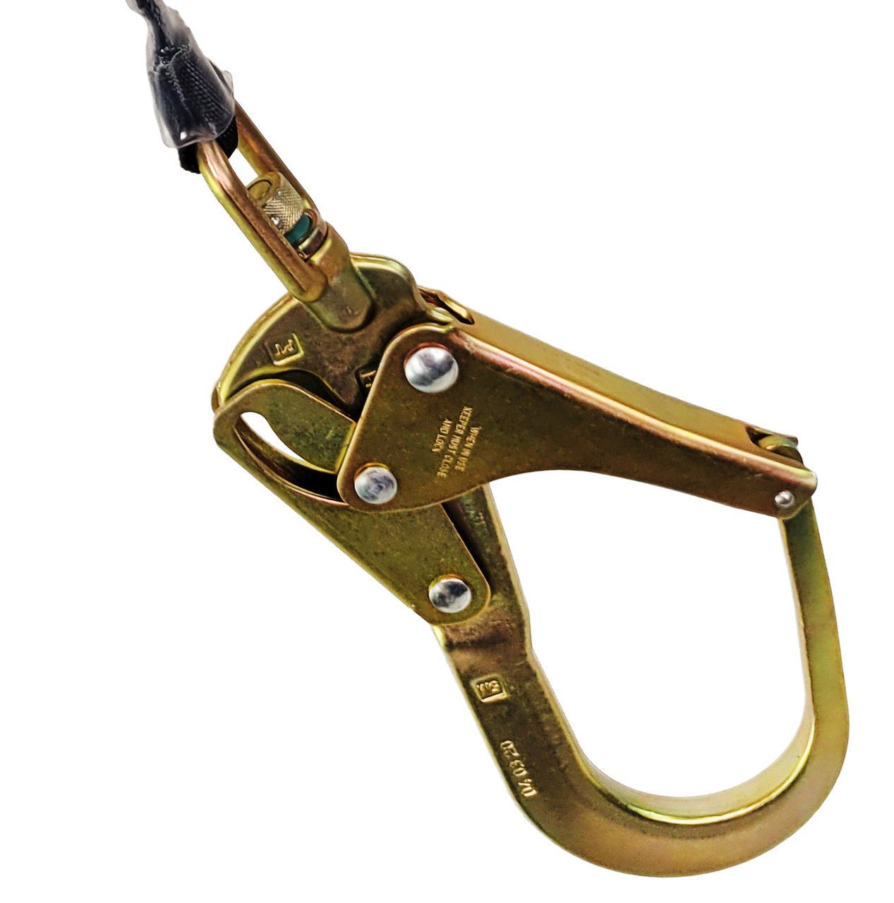 Frontline RPW20R Web Single Leg 20' SRL with Steel Rebar Hook End - Fire Protection Parts