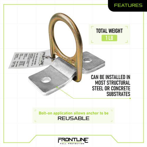 Frontline SBW01 Weld/Bolt - on Steel and Concrete Anchor - Fire Protection Parts