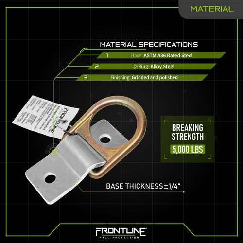 Frontline SBW01 Weld/Bolt - on Steel and Concrete Anchor - Fire Protection Parts
