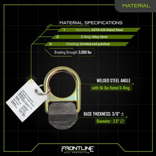 Frontline STW01 Weld - on Anchor - Fire Protection Parts