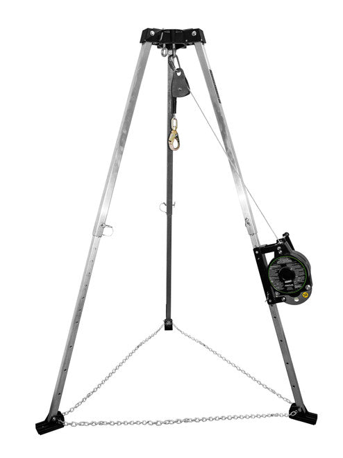 Frontline TAN07RA - US Patriot 7' Confined Space Tripod with 3 - Way Retrieval System - Made in USA - Fire Protection Parts