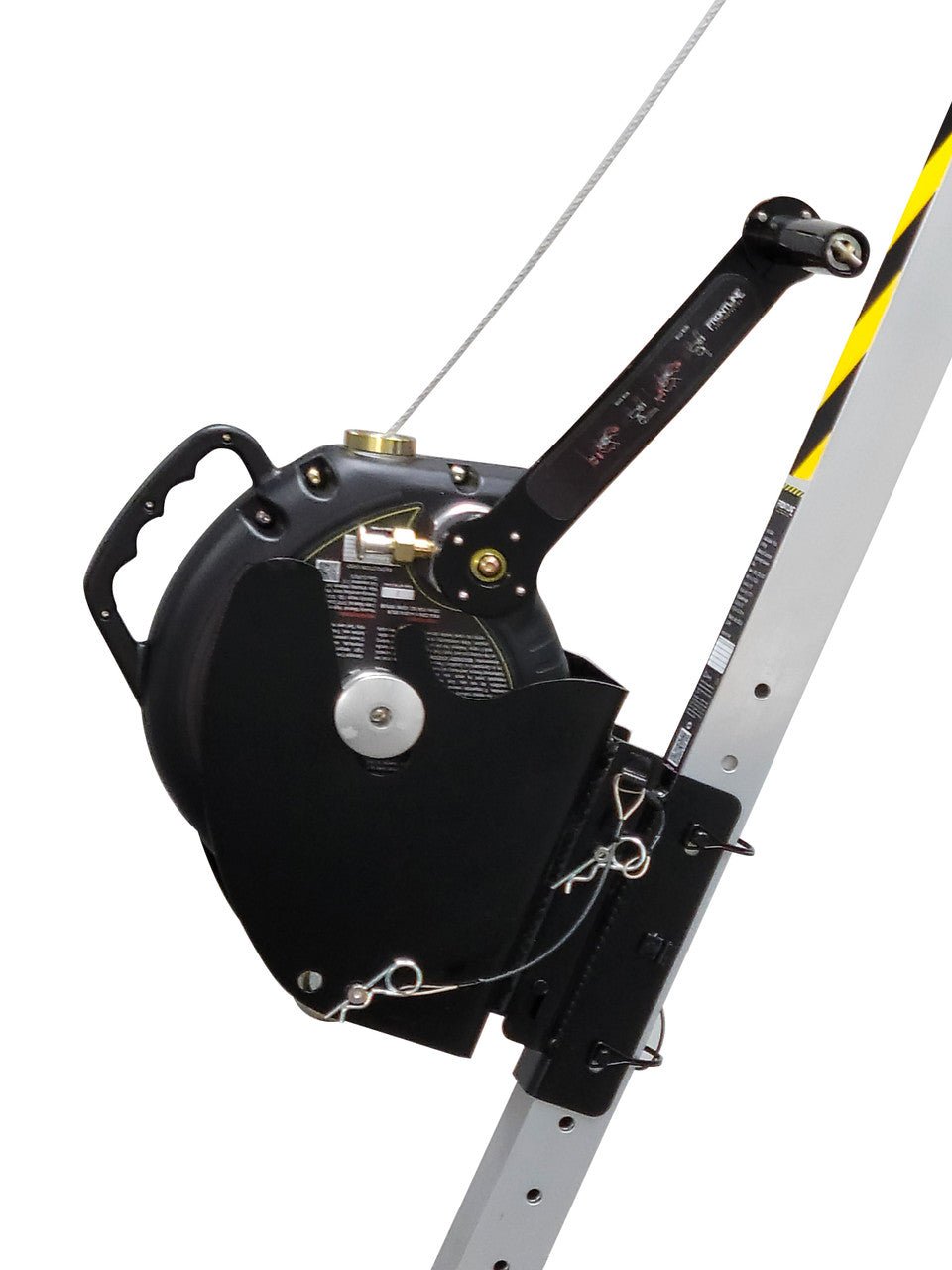 Frontline TAN10RURP MEGApod Confined Space 10' Aluminum Tripod with 60' Winch and 3 - Way SRL - Fire Protection Parts