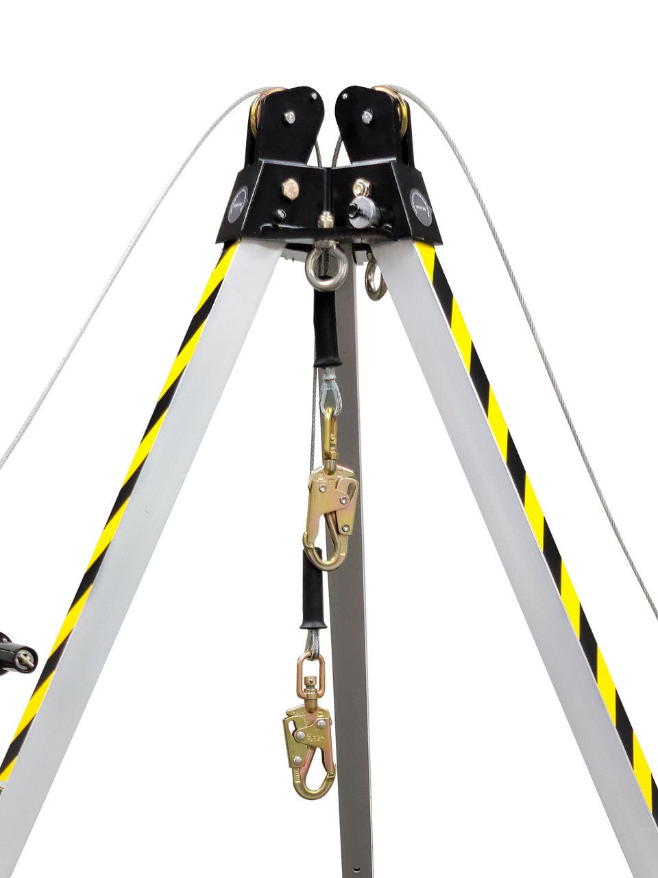 Frontline TAN10RURP MEGApod Confined Space 10' Aluminum Tripod with 60' Winch and 3 - Way SRL - Fire Protection Parts