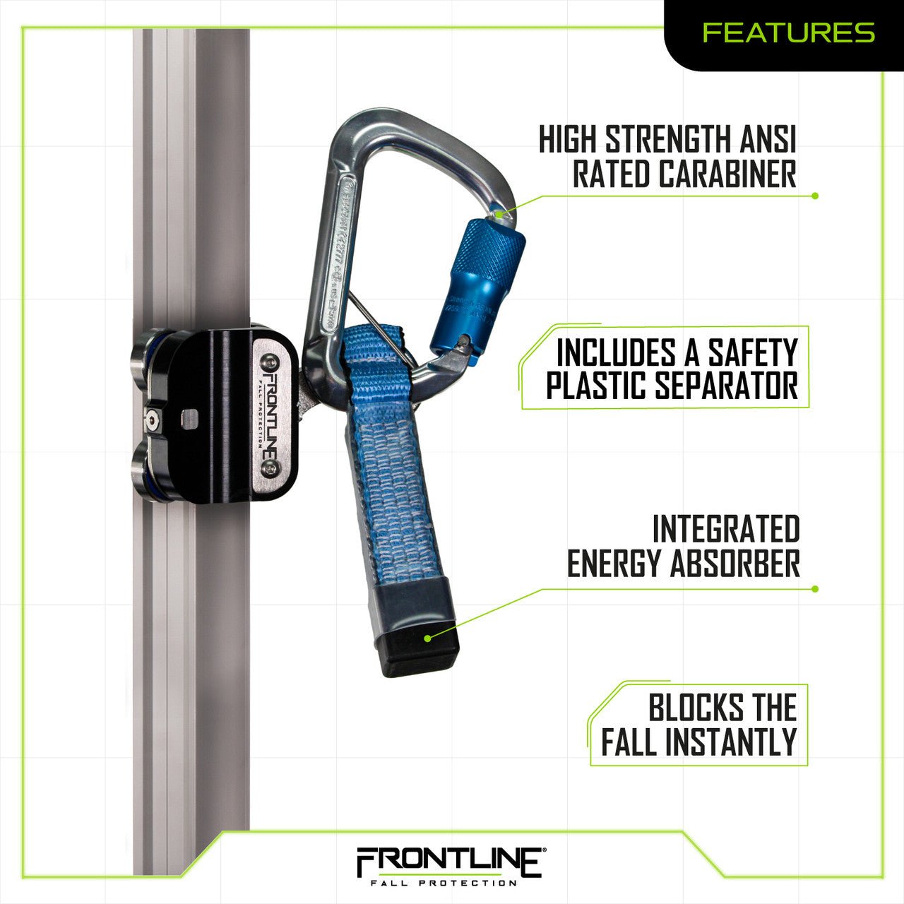 Frontline TRR38 Vertical Ladder System Trolley - Fire Protection Parts