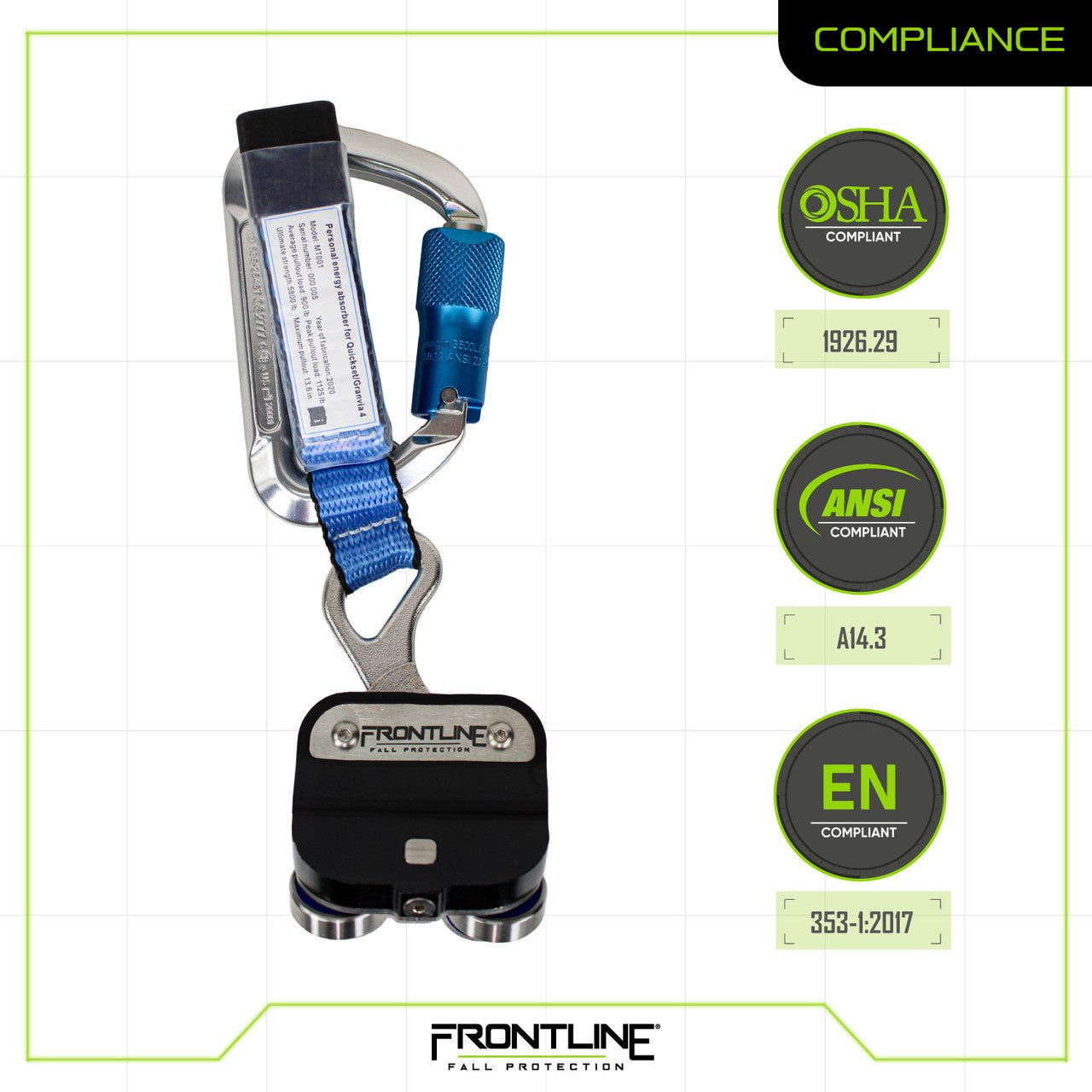Frontline TRR38 Vertical Ladder System Trolley - Fire Protection Parts