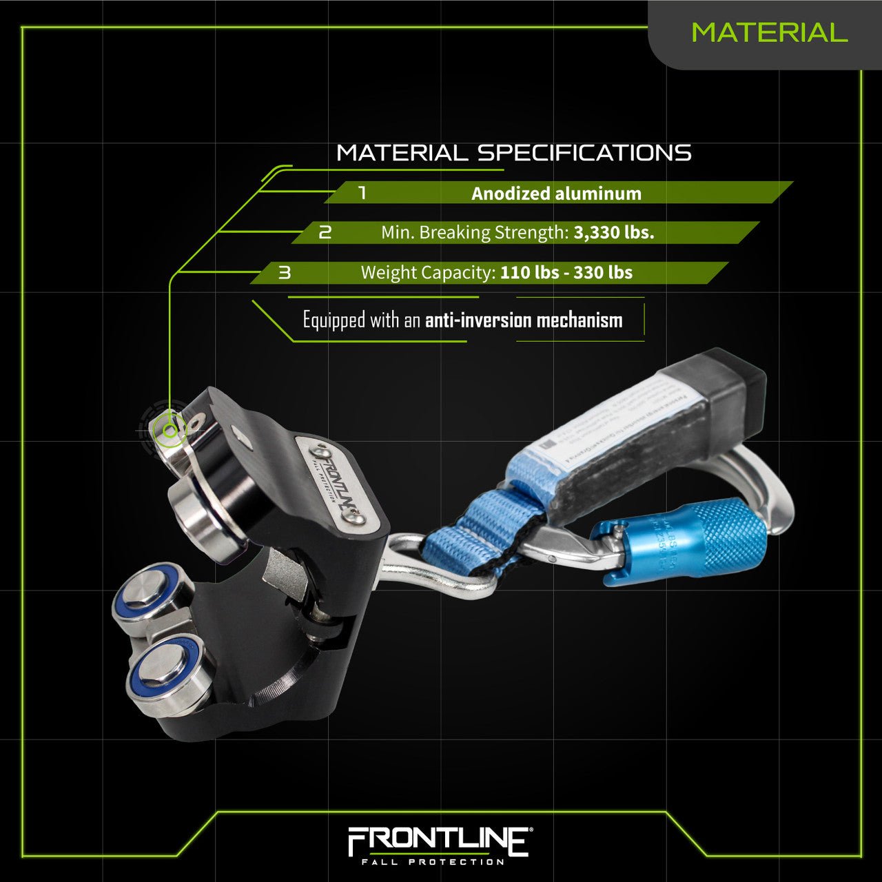 Frontline TRR38 Vertical Ladder System Trolley - Fire Protection Parts