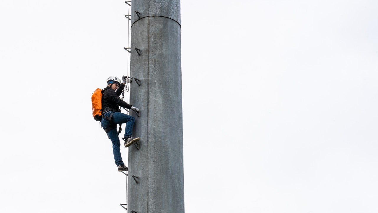 Frontline VLCS Ladder Cable Vertical Lifeline System (Stainless Steel) 20' - Fire Protection Parts