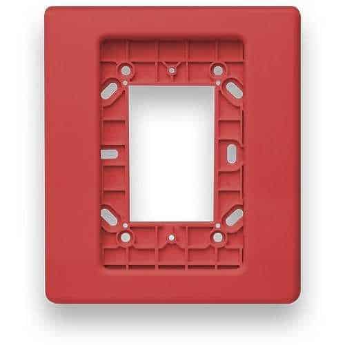 Genesis LED EG1 Wall Trim Plate Red Compact Fire Safety System - Fire Protection Parts