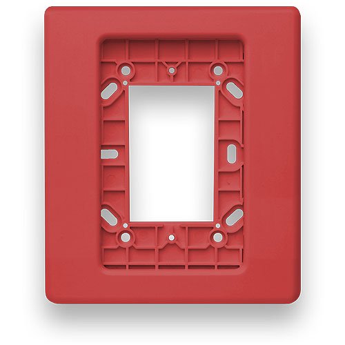 Genesis LED EG1 Wall Trim Plate Red Compact Fire Safety System - Fire Protection Parts