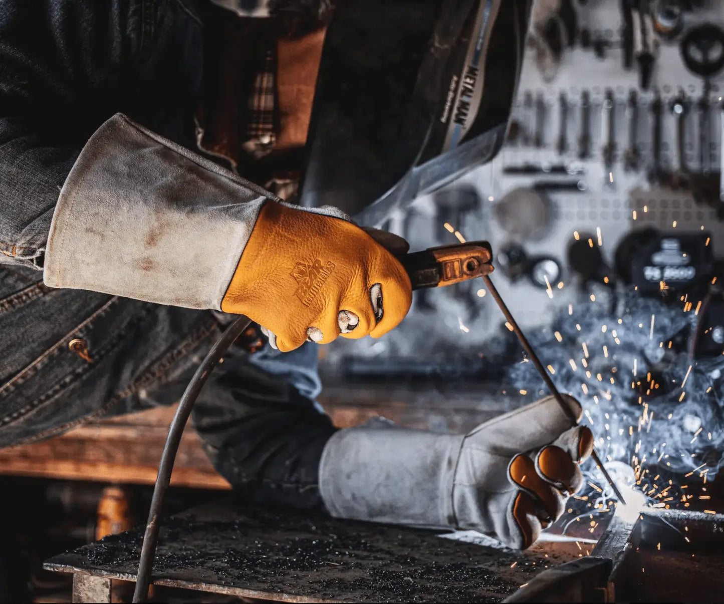 Golden Arm - W572 Welding Bear Knuckles Fire Protection Parts Golden Arm - W572 - Fire Protection Parts