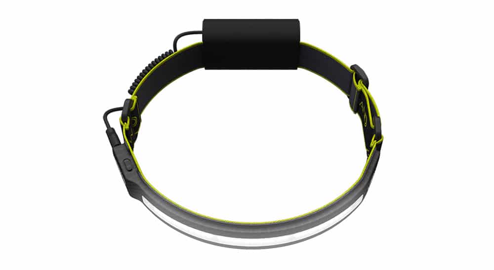 PRO 1000 Lumen LED Wide Beam Rechargeable Headlamp by Liteband