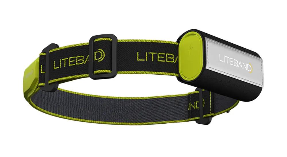 PRO 1000 Lumen LED Wide Beam Rechargeable Headlamp by Liteband