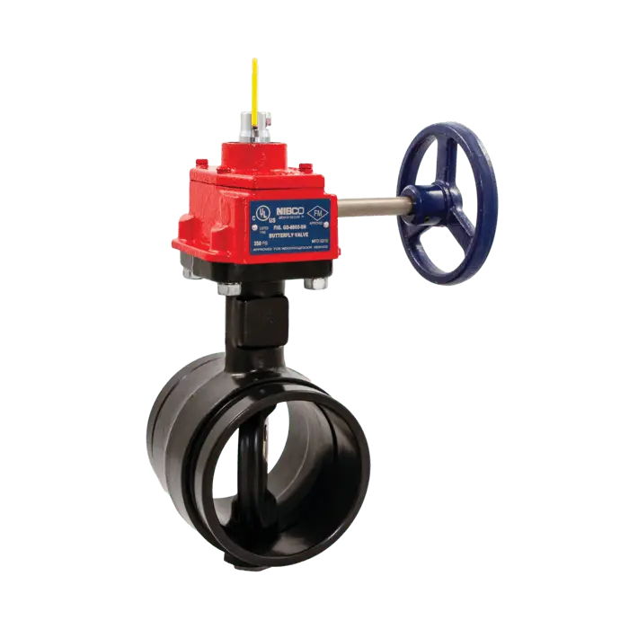 Fire Post Valve Grooved Butterfly Valve Wall Post | Fire Protection - Viking – Fire ...