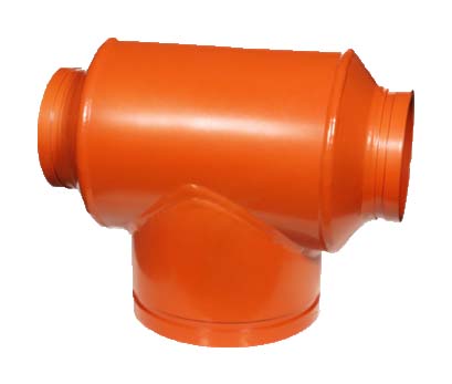 GROOVED REDUCING TEE DOM - Fire Protection Parts