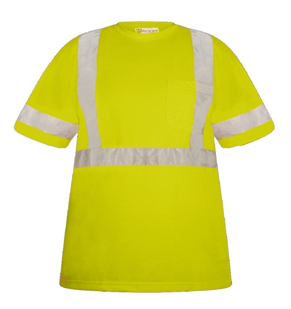 Hi Vis Safety T Shirt - Half Sleeve - Fire Protection Parts