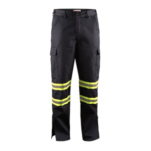 High Visibility Safety Flex Fit Work Pant/Trouser w / Leg Zipper Pant Just In Trend Fire Protection Parts High Visibility Safety Flex Fit Work Pant/Trouser w / Leg Zipper - Fire Protection Parts