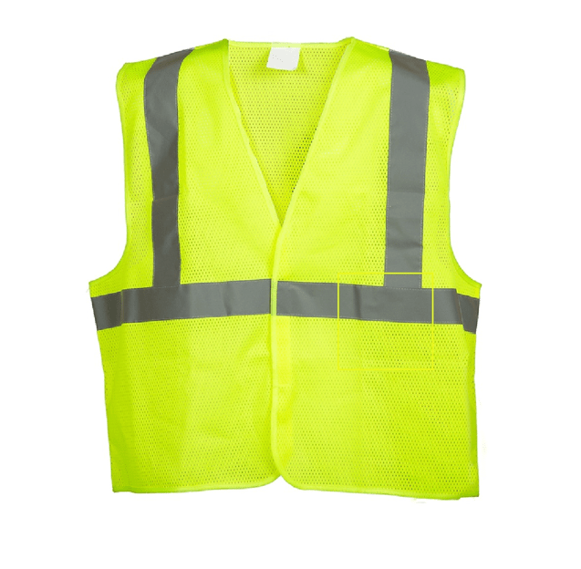 High Visibility Safety Vest - Fluorescent - Fire Protection Parts