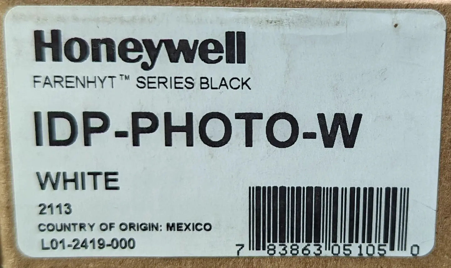 Honeywell Farenhyte IDP-PHOTO-W Smoke Detector by Fredland Supply Company