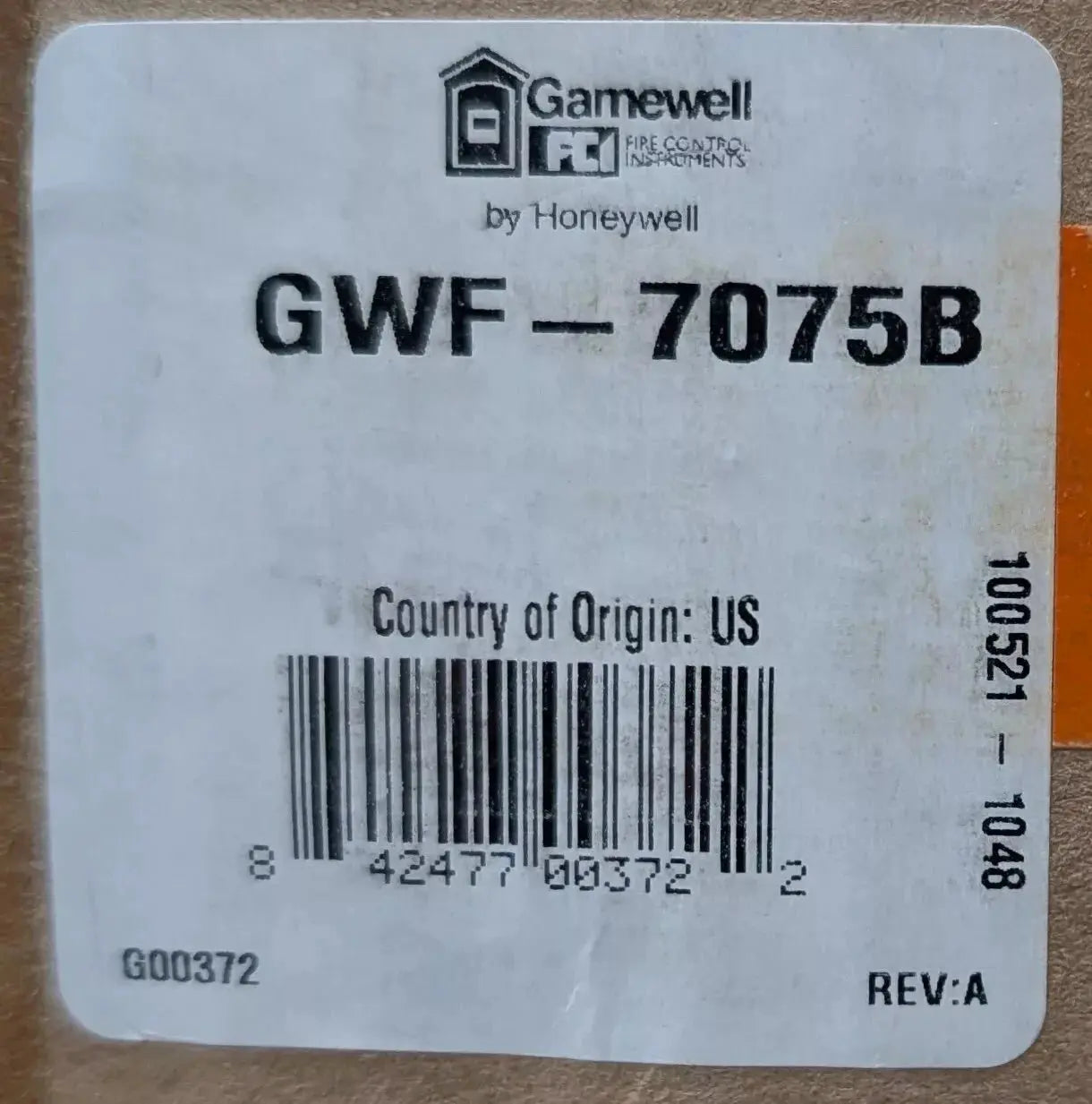 Honeywell Gamewell GWF-7075B Fire Alarm Control Panel by Fredland Supply Company
