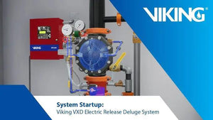 3" Vxd Ptr Single Interlock Preaction Electric Release, Monitored by Viking