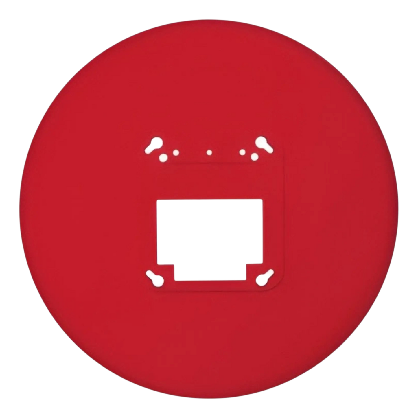 Kidde Red Ceiling Trim Plate for Reliable Fire Protection Safety in Homes and Businesses by Kidde