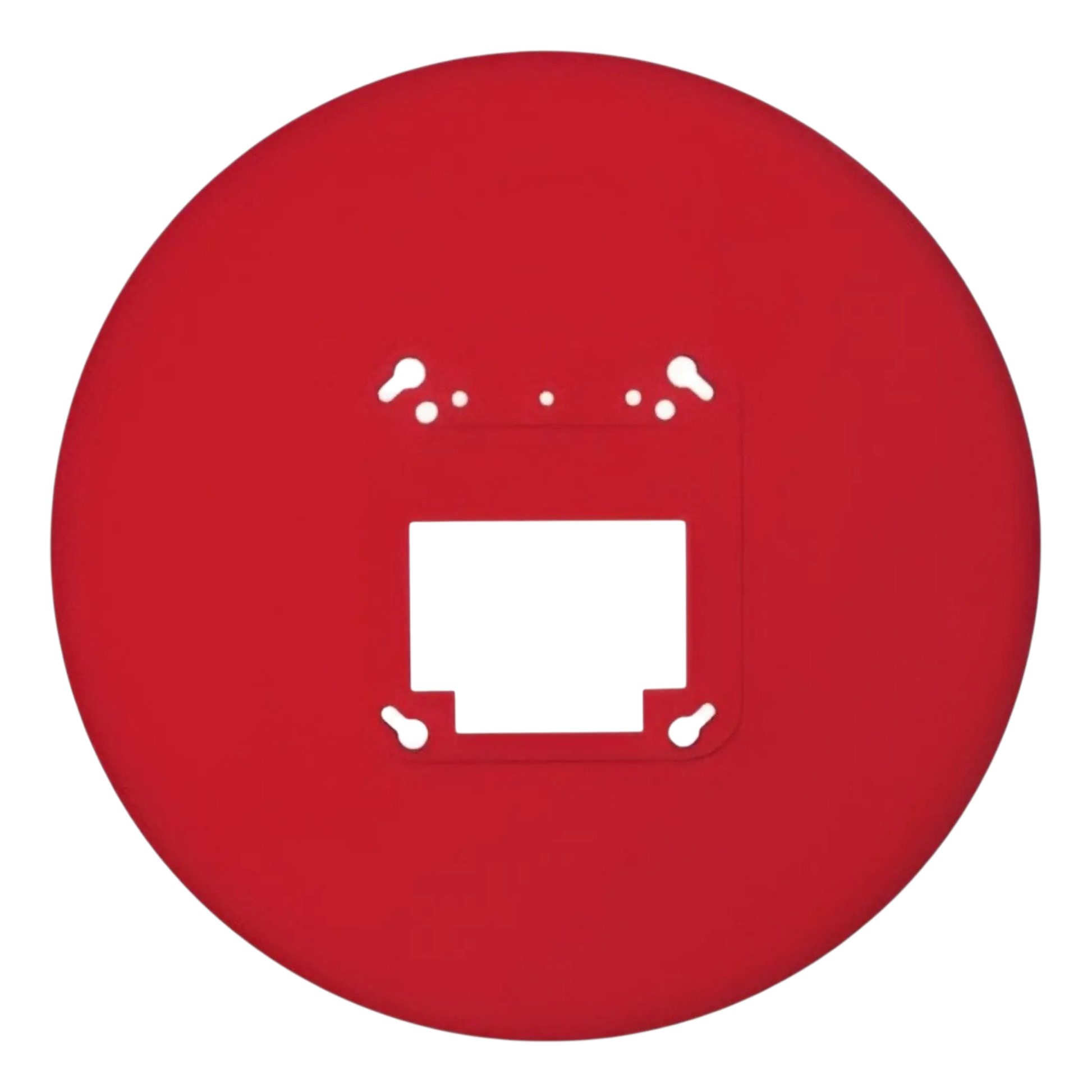 Kidde Red Ceiling Trim Plate for Reliable Fire Protection Safety in Homes and Businesses by Kidde