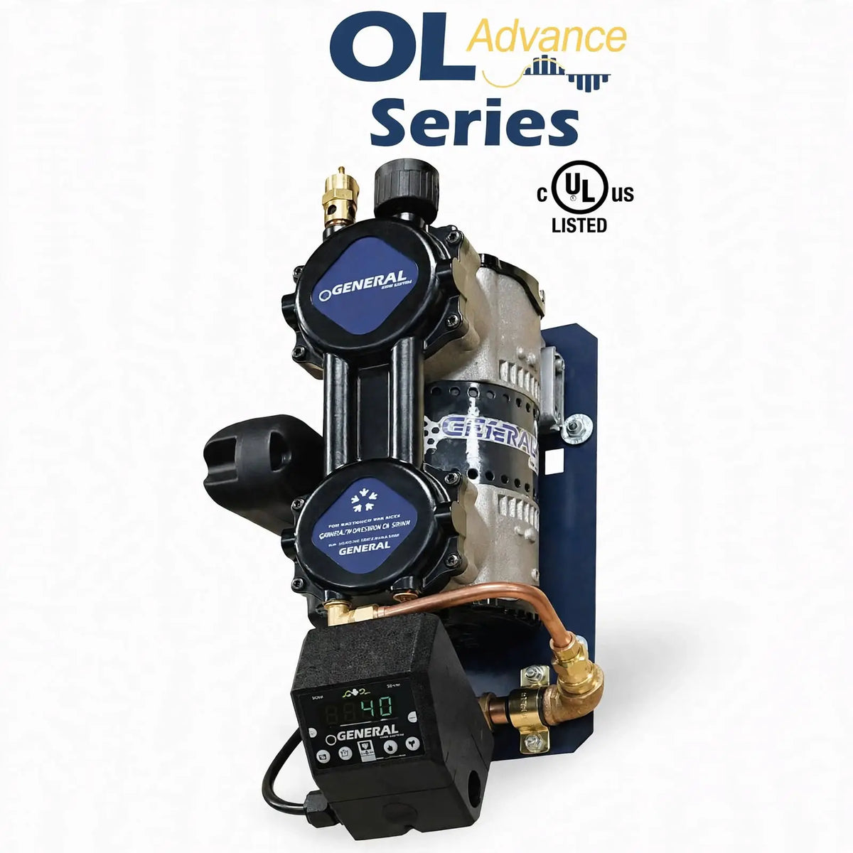 OL Advance Series Air Compressors Oil-Less Riser Mount