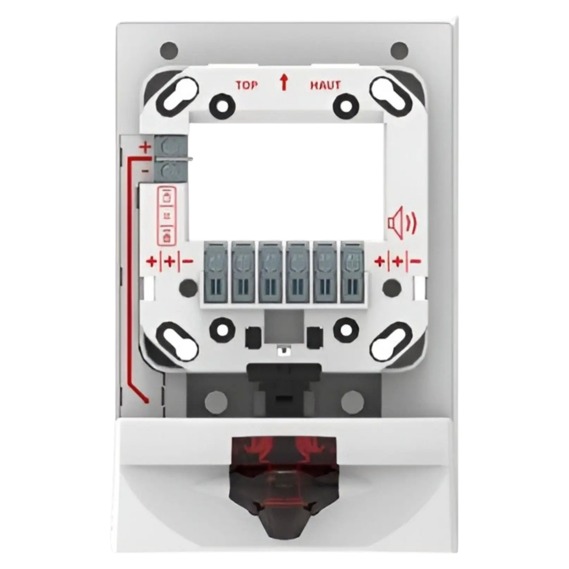 Kidde Strobe Expander White Red UL/FM Approved Fire Safety Expansion by Kidde