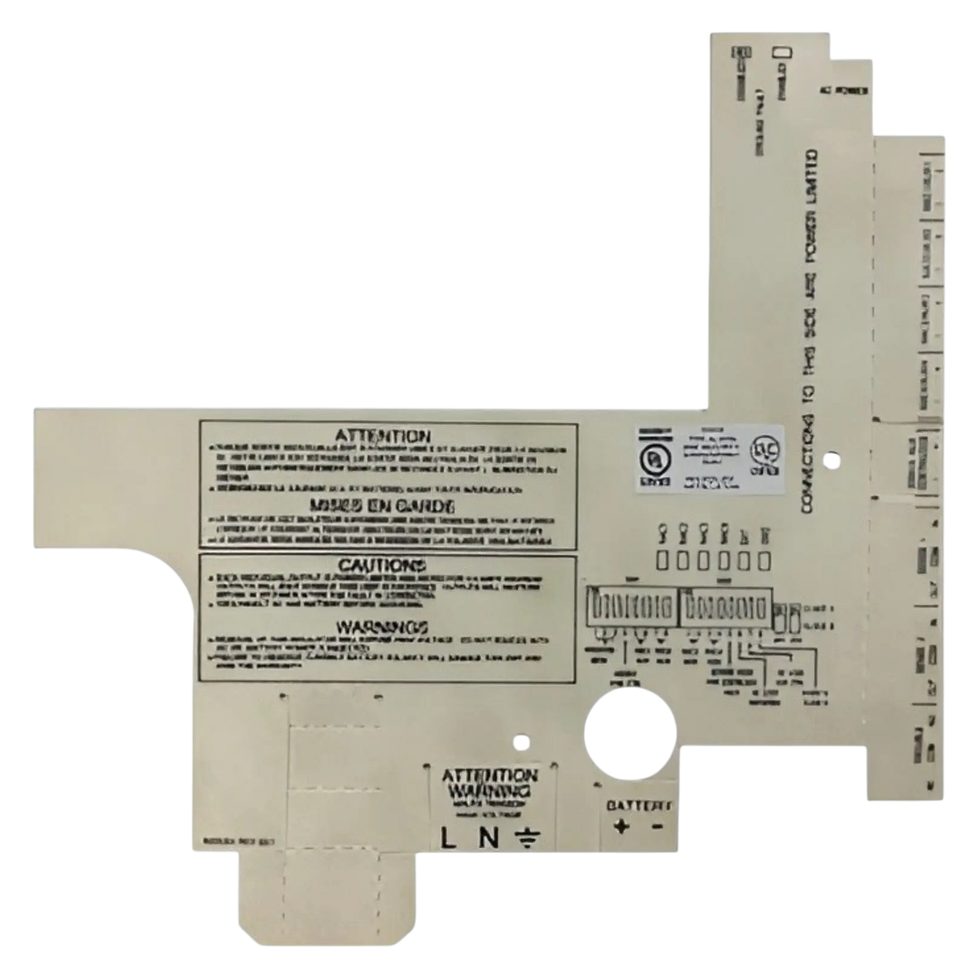 Kidde Booster Power Supply Cover Pack of Five UL/FM Approved by Kidde
