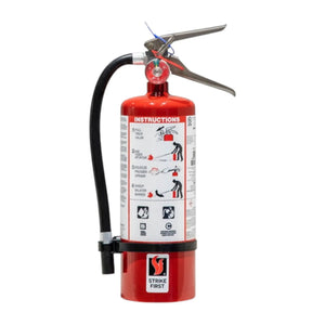 5 lb BC 10BC Fire Extinguisher with Vehicle Bracket by Strike First Corporation