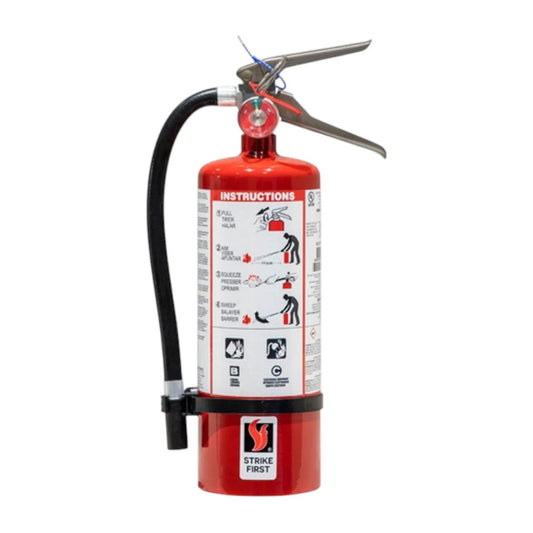 5 lb BC 10BC Fire Extinguisher with Vehicle Bracket by Strike First Corporation