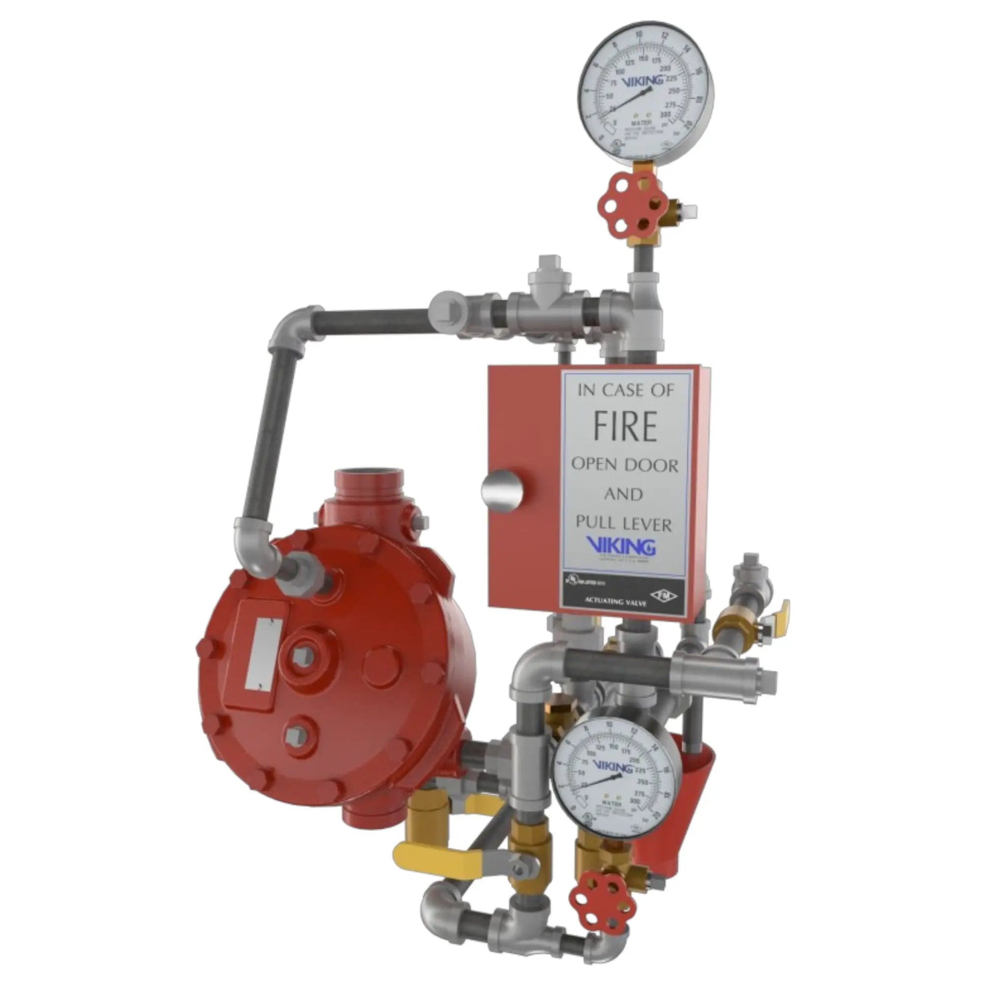 Trim 3" Conv Deluge Valve Galvanized Fire System by Viking