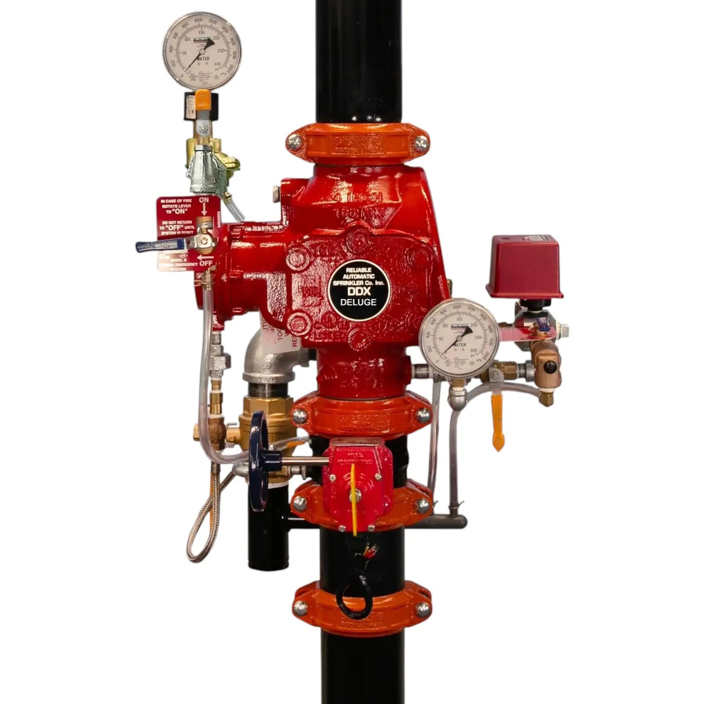 Deluge Valve Reliable DDX Fully Assembled Wet Pilot Trim by Reliable Sprinkler