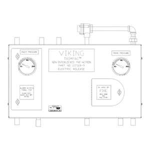Trimpac® Model B-9 Non-Interlock Preaction System Electric Release, Mon by Viking