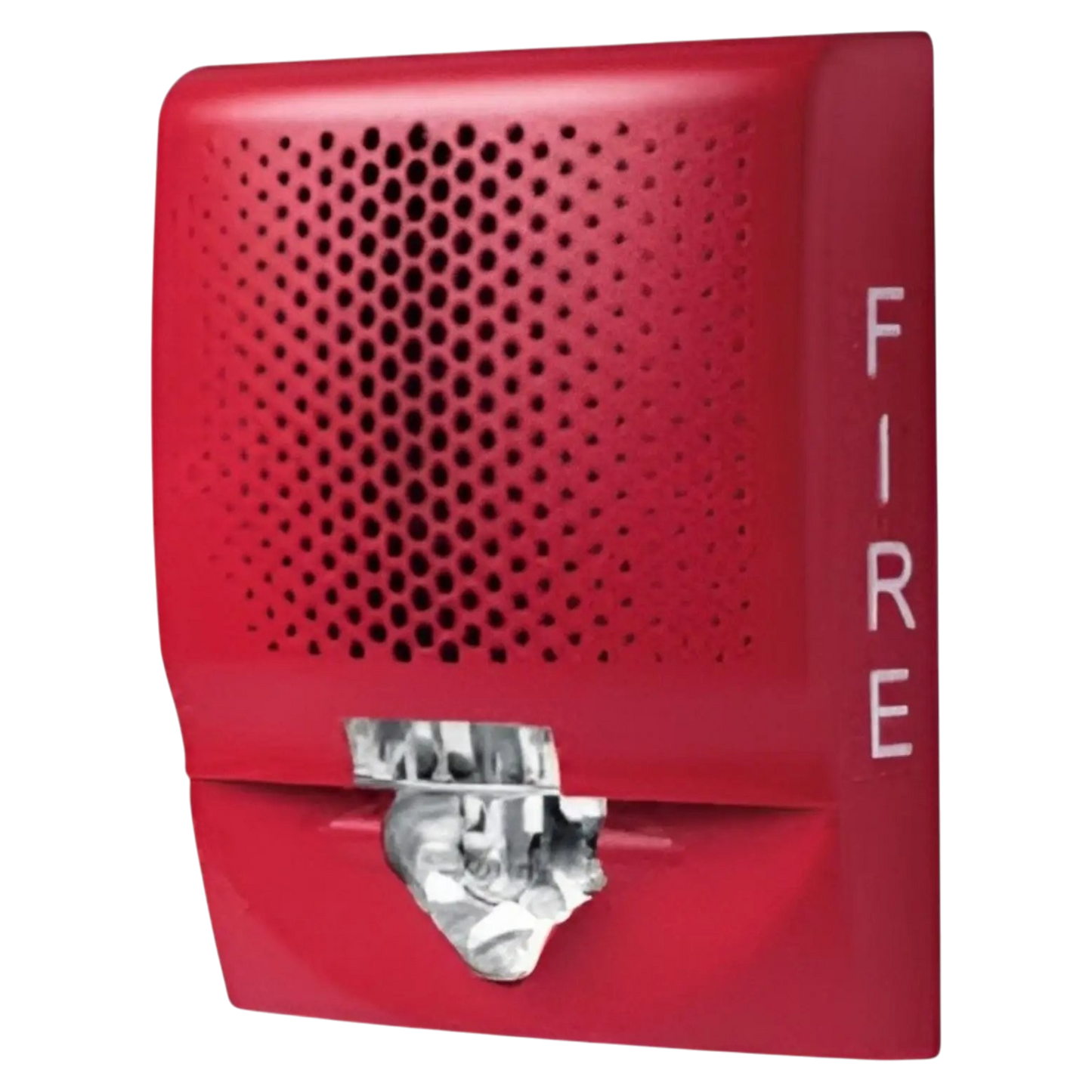 Kidde Wall Speaker Red No Marking with Wiring Plate for Safety by Kidde