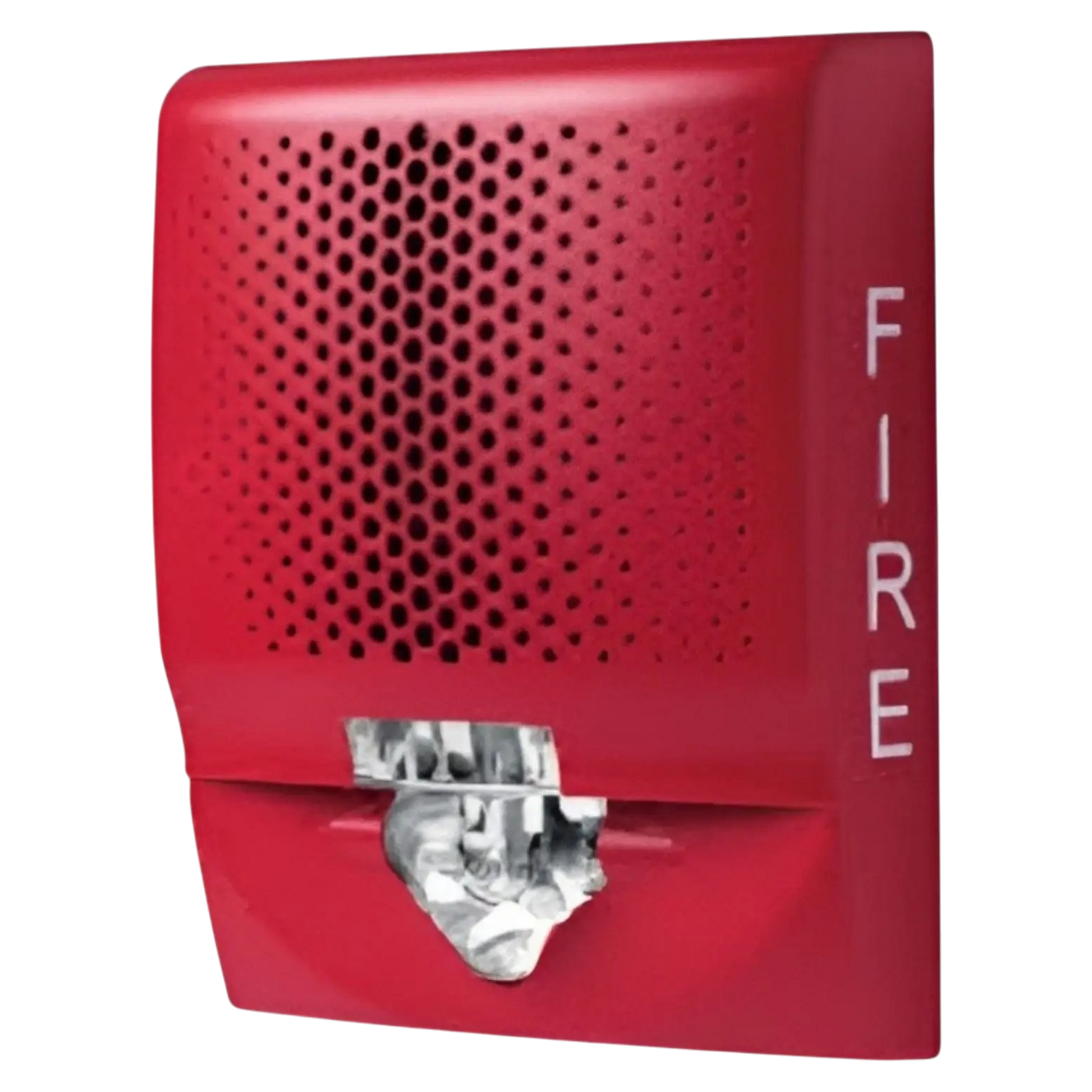 Kidde Wall Speaker Red No Marking with Wiring Plate for Safety by Kidde