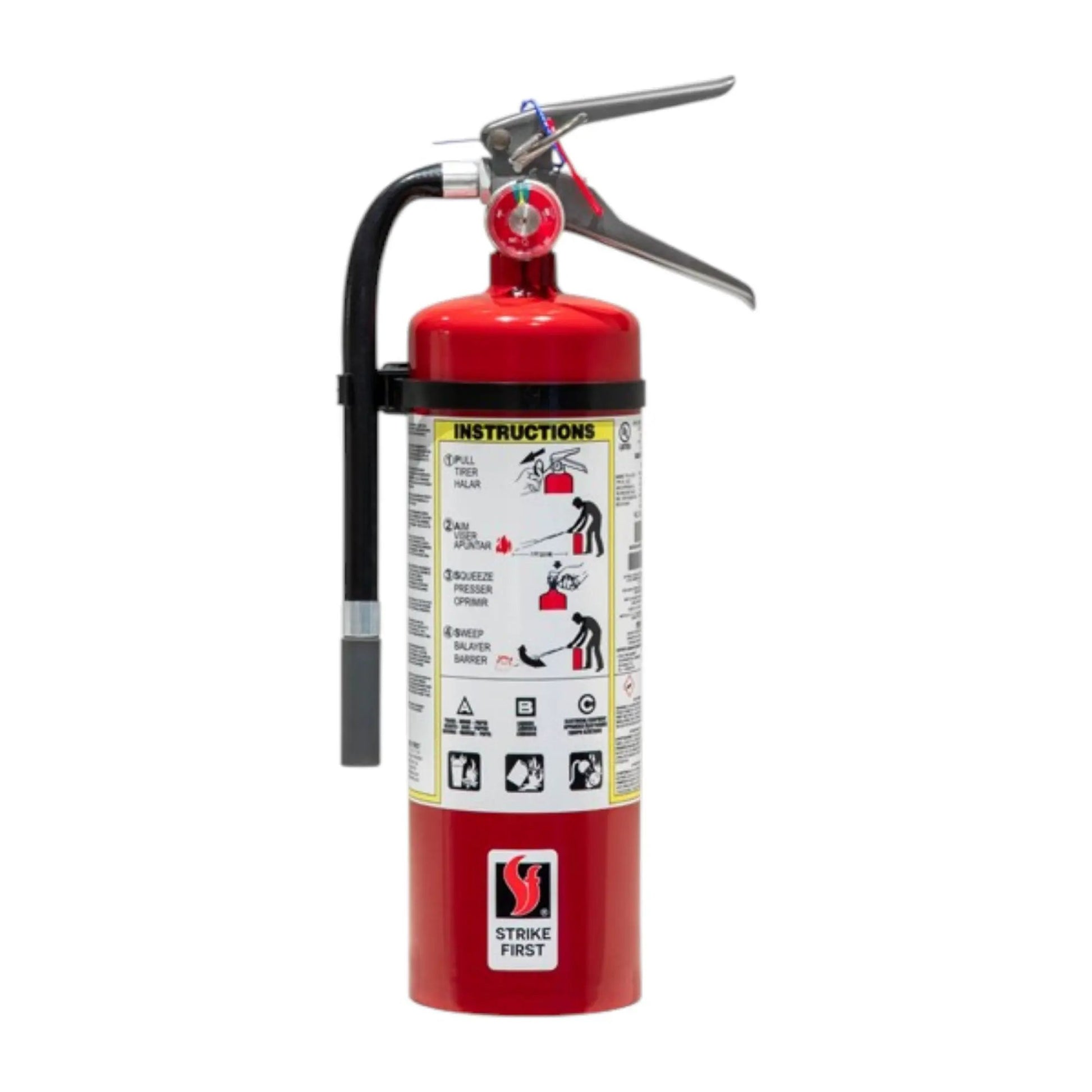 5LB ABC Multi Purpose Fire Extinguisher 3A40BC by Strike First Corporation
