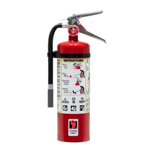 5LB ABC Multi Purpose Fire Extinguisher 3A40BC by Strike First Corporation