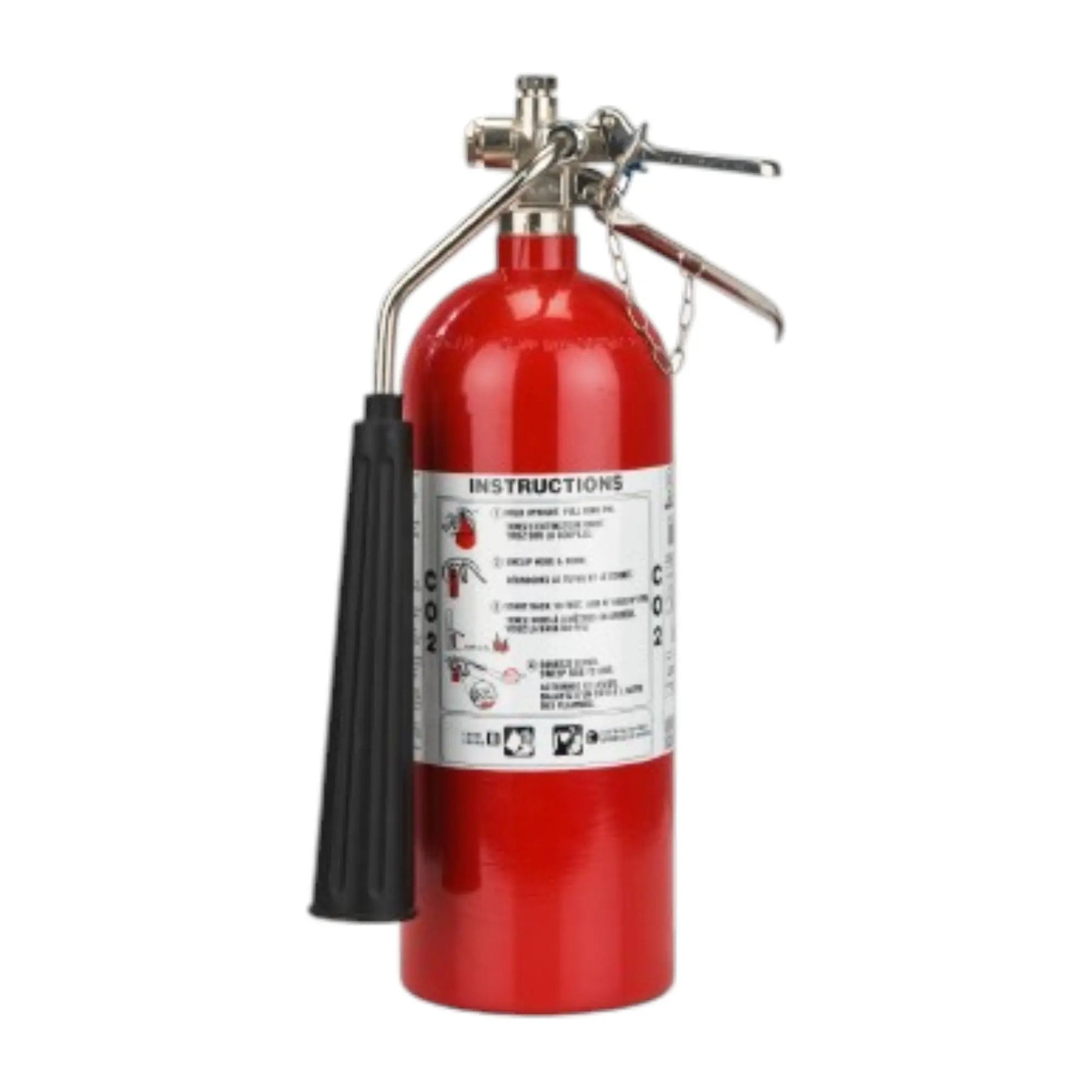5LB CO2 BC 5BC Portable Fire Extinguisher for Emergencies by Strike First Corporation
