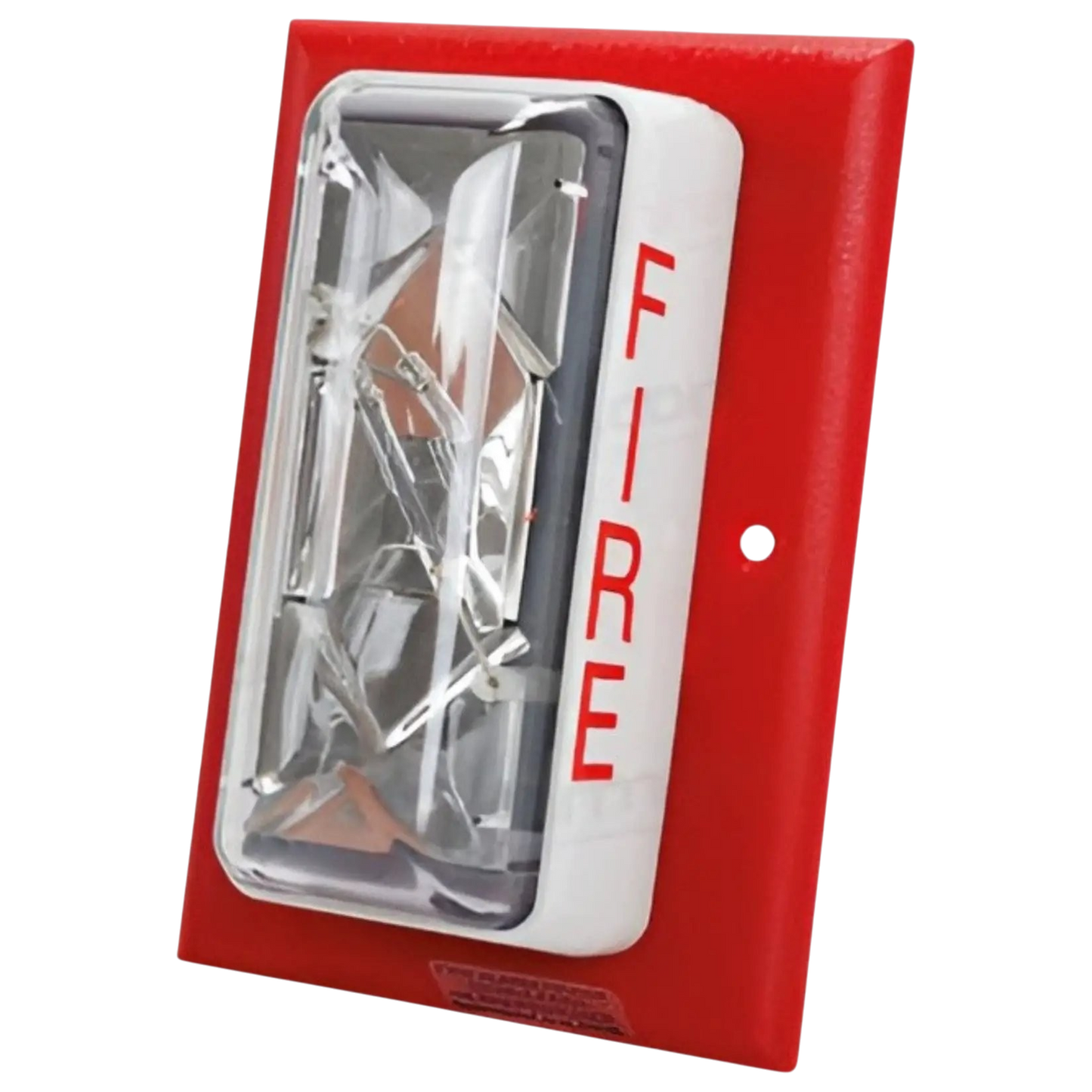 Kidde 110cd Synchronized Red Strobe Light for Fire Safety Alerts and Sleeping Areas