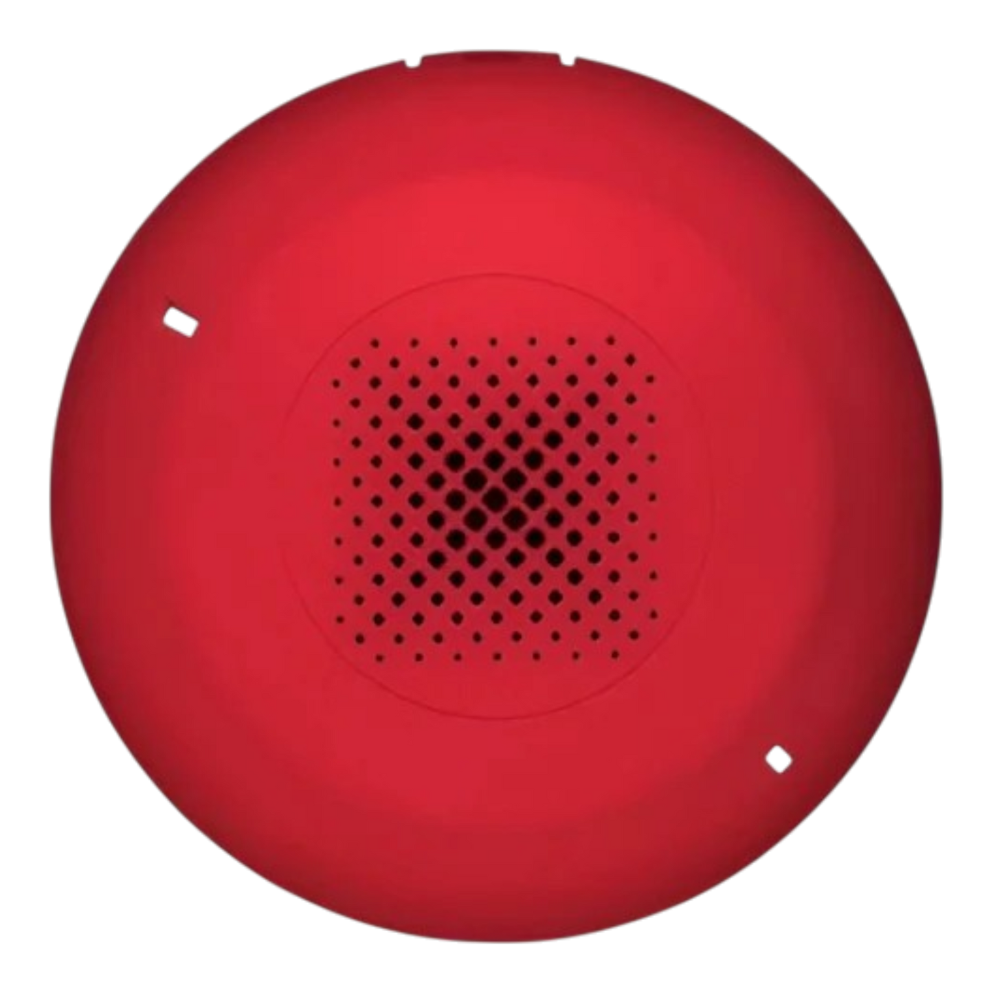 Kidde Genesis Ceiling Speaker Red Cover UL/FM Approved Fire Safety Sound System by Kidde