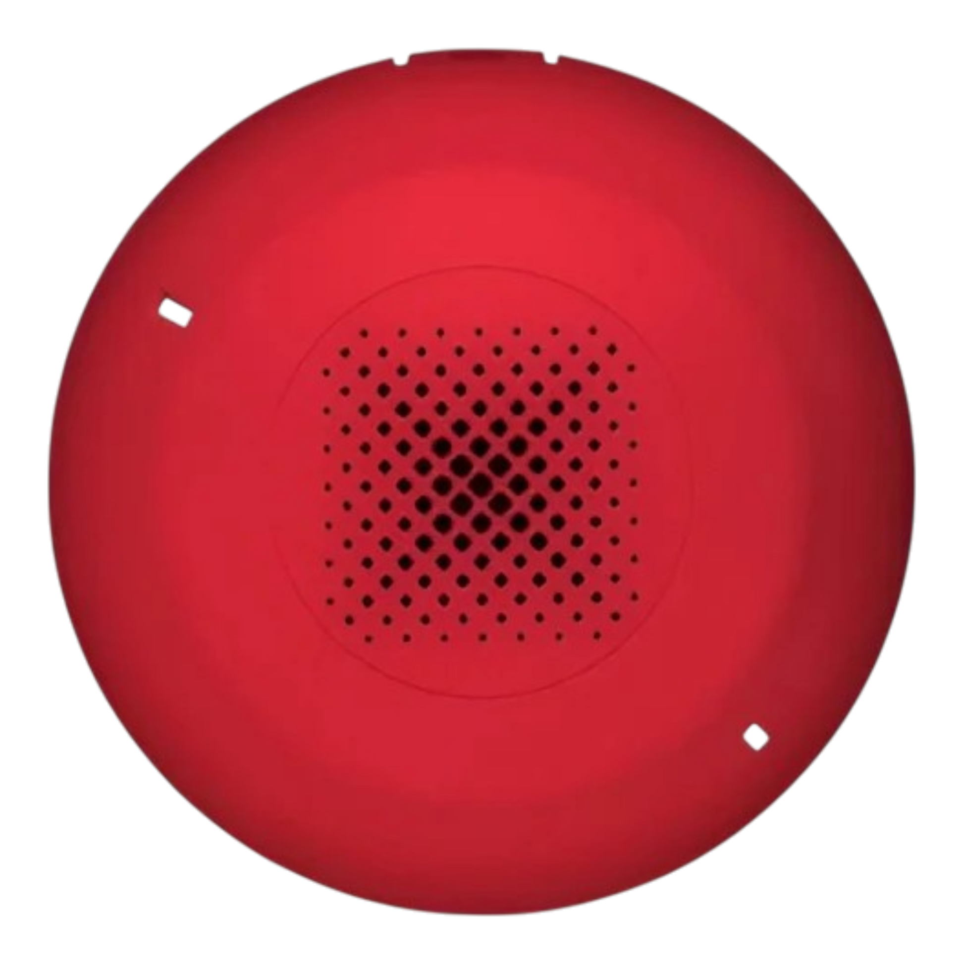 Kidde Genesis Ceiling Speaker Red Cover UL/FM Approved Fire Safety Sound System by Kidde