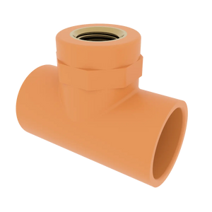 InstaSeal Tee for CPVC Sprinkler Installation by Viking Plastics