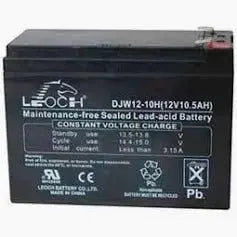 Kidde 12V 7.6Ah Sealed Lead Acid Battery UL/FM Approved Fire Safety Power Backup by Kidde