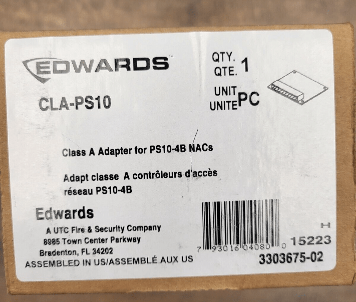 Kidde 4 Circuit Class A Adapter PS10 NACs for Fire Safety - Fire Protection Parts