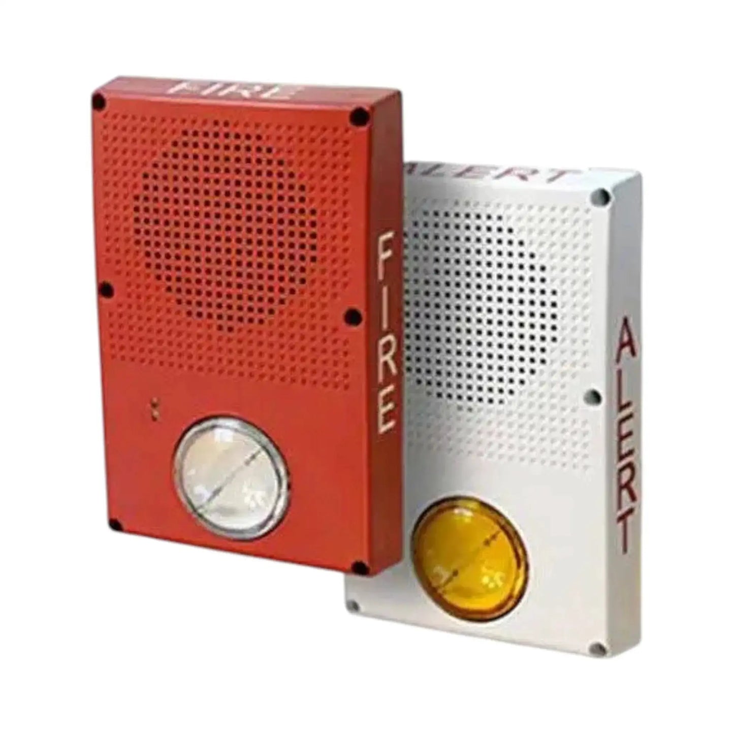 Kidde 70V Cone Speaker Red Clear Audio Fire Safety Signal for Commercial Use by Kidde