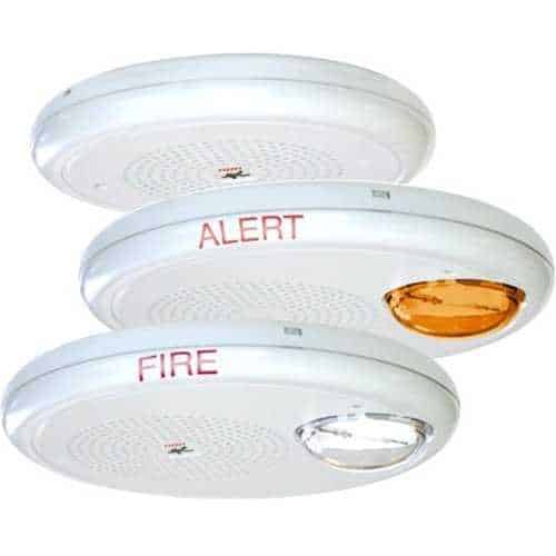 Kidde Ceiling Strobe 75cd White High - Visibility Alert System - Fire Protection Parts