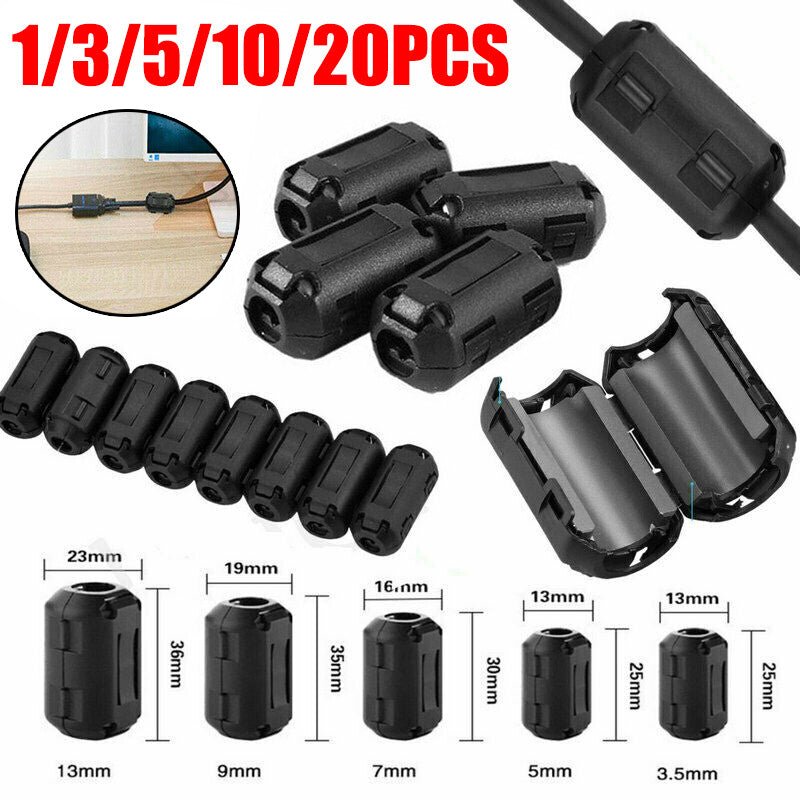 Kidde Ferrite Rings Pack of 5 Noise Reduction for Fire Safety - Fire Protection Parts